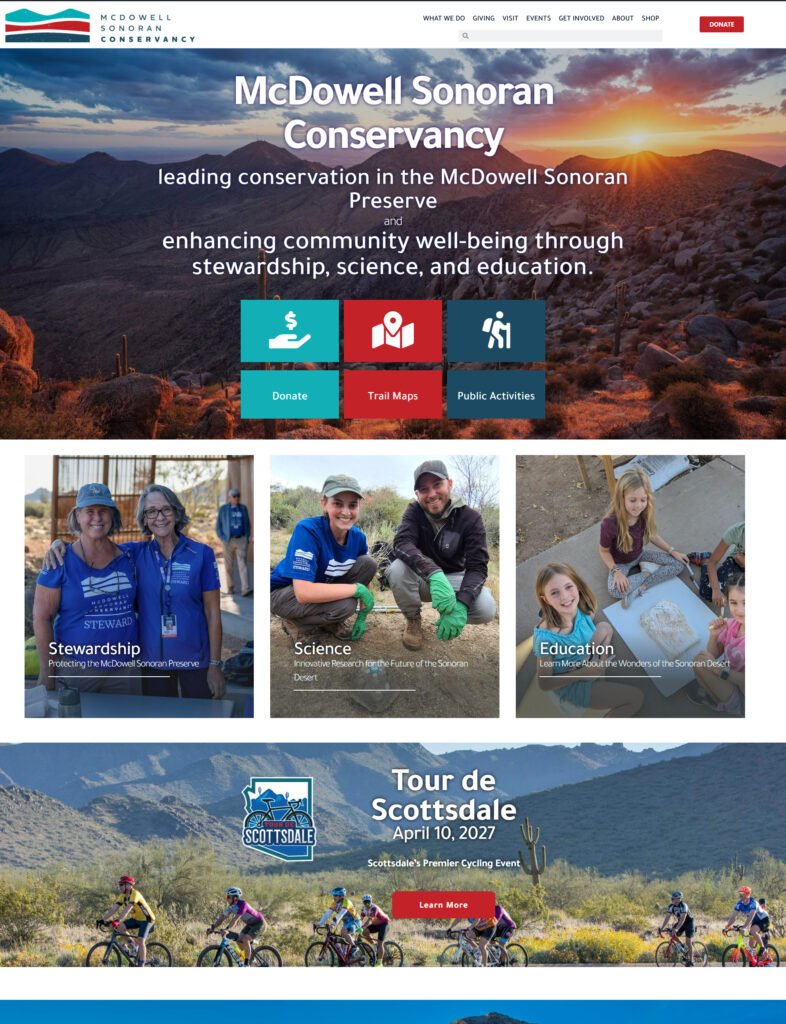 mcdowell sonoran conservancy homepage